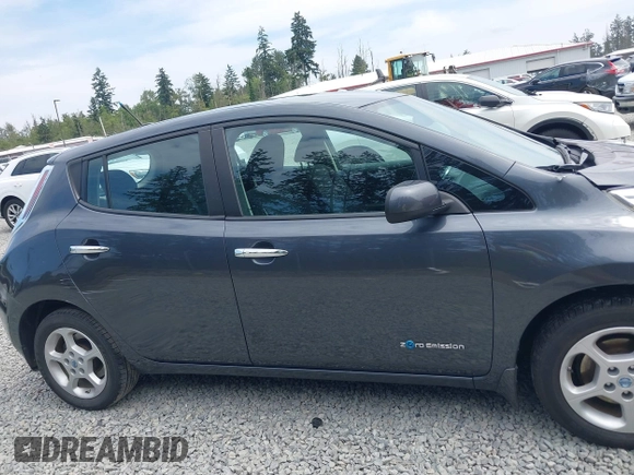 2013 Nissan LEAF SL with VIN 1N4AZ0CP9DC408137, listed as a IAAI auction lot 42517495 with 53,237 mi miles and . Bid and sale history available at DreamBid. Image 13.