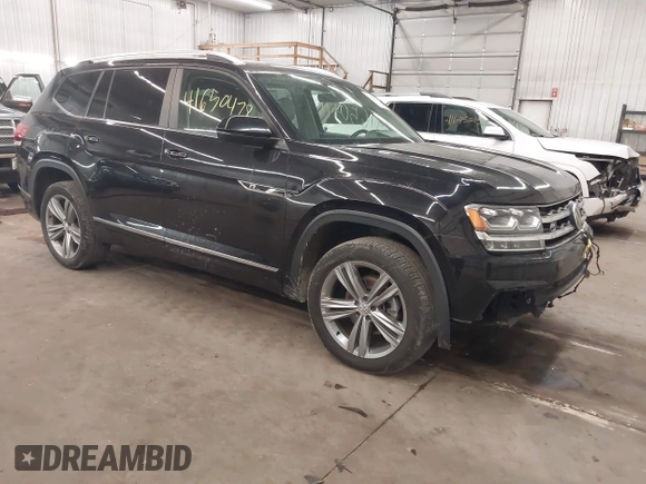 2018 Volkswagen Atlas SEL z VIN 1V2RR2CAXJC548261, wystawiony jako IAAI lot #41650478 z przebiegiem 123 399 mil mil oraz . Historia ofert i sprzedaży dostępna na DreamBid. Obrazek 1.