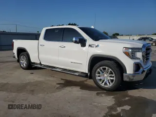 2020 GMC Sierra 1500 SLT with VIN 1GTU9DET5LZ178844, listed as a Copart auction lot 53922645 with 145,294 mi miles and Clean Title. Bid and sale history available at DreamBid. Image 4.