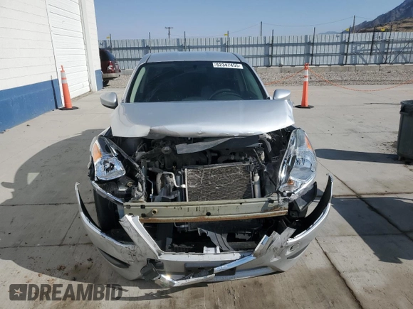 2016 Nissan Versa S with VIN 3N1CN7AP1GL895629, listed as a Copart auction lot 62347455 with 191,363 mi miles and Salvage title. Bid and sale history available at DreamBid. Image 5.