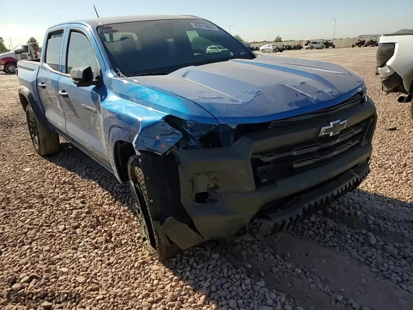 2024 Chevrolet Colorado 4WD Trail Boss with VIN 1GCPTEEK0R1228312, listed as a Copart auction lot 83819884 with 12,638 mi miles and Salvage Title. Bid and sale history available at carsss.com. Image 11.