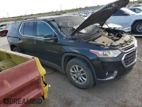 2019 Chevrolet Traverse LT Cloth with VIN 1GNERGKW5KJ227873, listed as a Copart auction lot 70670034 with 80,670 mi miles and Salvage Title. Bid and sale history available at carsss.com. Image 4.