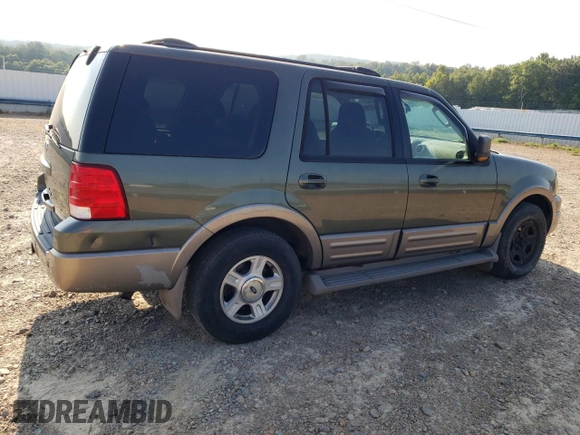 2003 Ford Expedition Eddie Bauer with VIN 1FMFU18L63LB98438, listed as a Copart auction lot 56008735 with 157,743 mi miles and Salvage title. Bid and sale history available at DreamBid. Image 3.