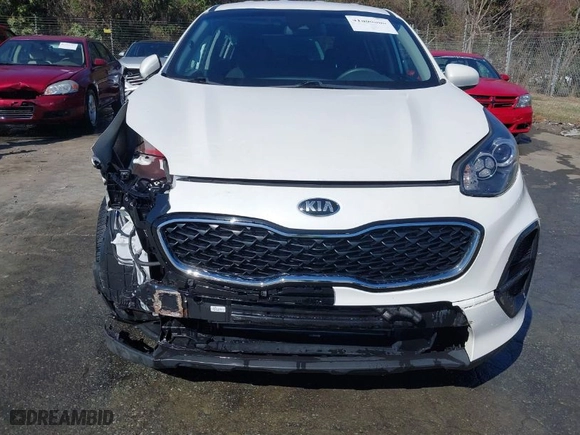 2021 Kia Sportage LX with VIN KNDPM3AC4M7933748, listed as a IAAI auction lot 41806860 with 81,286 mi miles. Bid and sale history available at carsss.com. Image 19.
