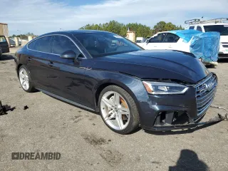 2018 Audi A5 Sportback Premium Plus with VIN WAUENCF56JA072969, listed as a Copart auction lot 39968134 with 61,683 mi miles. Bid and sale history available at carsss.com. Image 4.