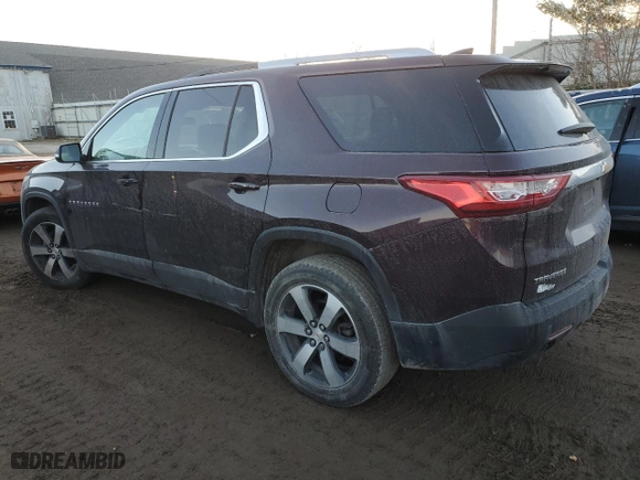 2018 Chevrolet Traverse LT Leather with VIN 1GNERHKW3JJ161702, listed as a Copart auction lot 81780784 with 137,382 mi miles and Clean Title. Bid and sale history available at carsss.com. Image 2.