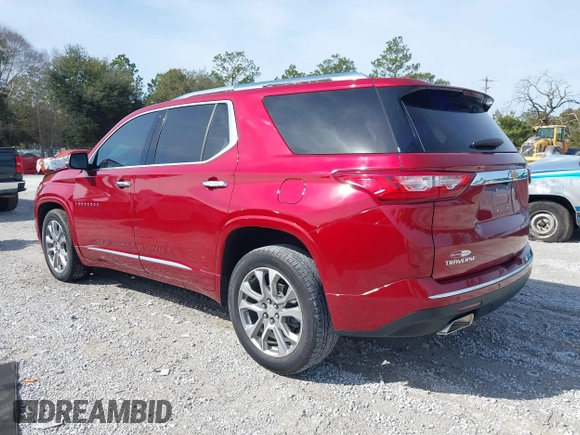 2021 Chevrolet Traverse Premier with VIN 1GNERKKW9MJ199825, listed as a IAAI auction lot 41369691 with 49,583 mi miles. Bid and sale history available at carsss.com. Image 3.
