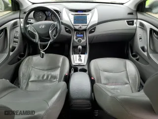 2013 Hyundai Elantra Limited with VIN 5NPDH4AE9DH323984, listed as a Copart auction lot 51162285 with 154,470 mi miles and Salvage Title. Bid and sale history available at carsss.com. Image 8.