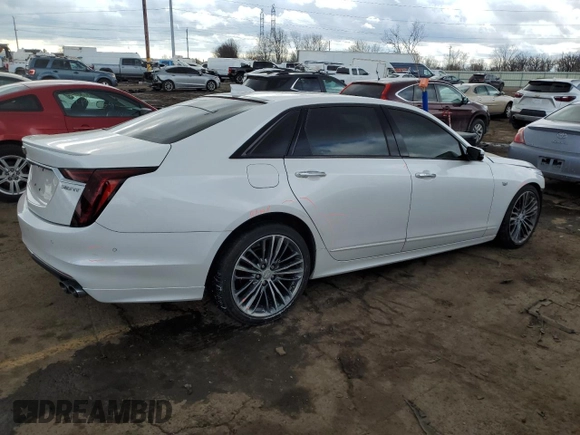 2019 Cadillac CT6 Sport AWD with VIN 1G6KP5R62KU132670, listed as a Copart auction lot 42539895 with 56,968 mi miles and Clean title. Bid and sale history available at DreamBid. Image 3.