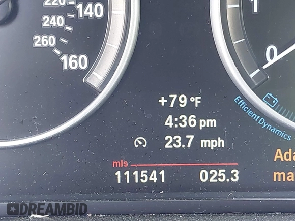 2013 BMW 5 Series 535i with VIN WBAFR7C55DC822262, listed as a IAAI auction lot 42136544 with 111,541 mi miles and . Bid and sale history available at DreamBid. Image 15.