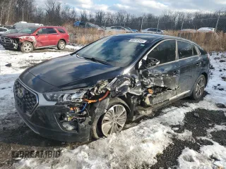 2020 Hyundai Ioniq SEL with VIN KMHC75LD0LU234121, listed as a Copart auction lot 88416345 with 43,357 mi miles and Salvage Title. Bid and sale history available at DreamBid. Image 1.