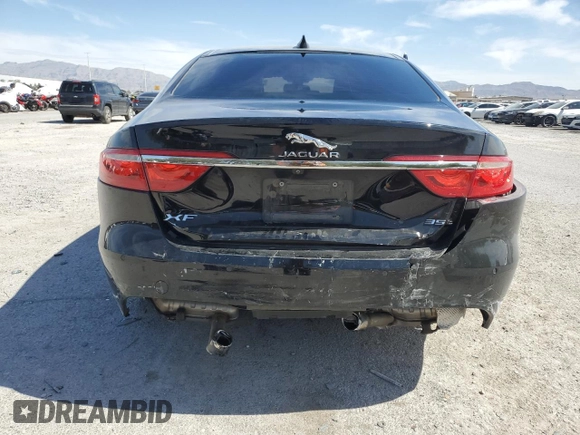 2016 Jaguar XF 35t Premium with VIN SAJBD4BV5GCY20923, listed as a Copart auction lot 57417954 with 63,238 mi miles and Salvage Title. Bid and sale history available at carsss.com. Image 6.
