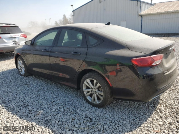 2015 Chrysler 200 S with VIN 1C3CCCDG5FN731987, listed as a Copart auction lot 47821015 with 40,540 mi miles and Non Repairable. Bid and sale history available at carsss.com. Image 2.