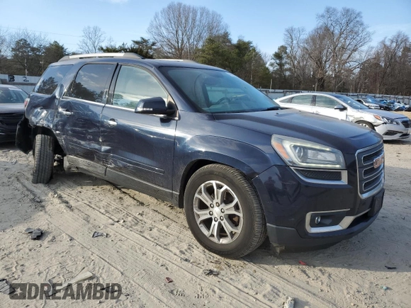 2015 GMC Acadia SLT with VIN 1GKKVRKD1FJ105281, listed as a Copart auction lot 47362645 with 114,032 mi miles and Salvage Title. Bid and sale history available at carsss.com. Image 4.