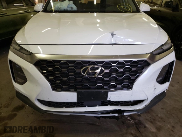 2020 Hyundai Santa Fe SEL with VIN 5NMS3CAD5LH163427, listed as a Copart auction lot 66327012 with 41,612 mi miles. Bid and sale history available at carsss.com. Image 9.