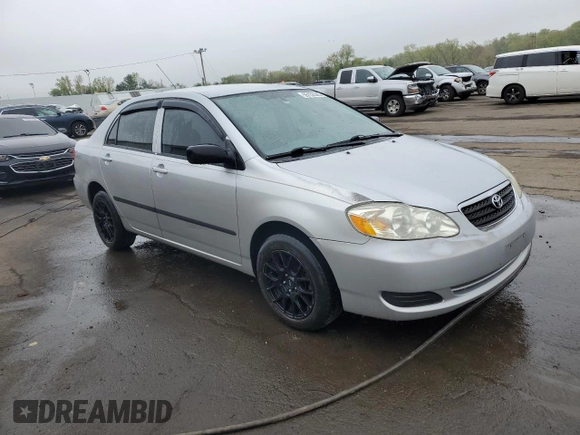 2006 Toyota Corolla CE with VIN JTDBR32E660082527, listed as a Copart auction lot 55152265 with 181,703 mi miles and Salvage Title. Bid and sale history available at DreamBid. Image 4.