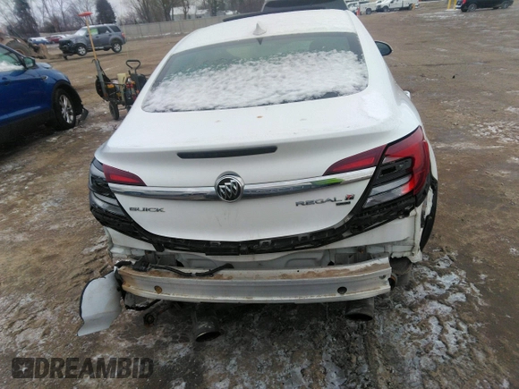 2016 Buick Regal with VIN 2G4GL5EX4G9104317, listed as a IAAI auction lot 41227863 with 90,140 mi miles and . Bid and sale history available at DreamBid. Image 16.