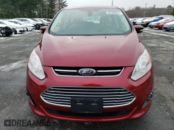 2016 Ford C-Max Energi SEL with VIN 1FADP5CU3GL116073, listed as a Copart auction lot 38186624 with 53,702 mi miles. Bid and sale history available at carsss.com. Image 5.