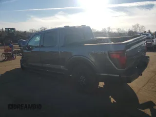 2024 Ford F-150 XLT with VIN 1FTFW3LDXRFB82552, listed as a Copart auction lot 42922345 with 2,971 mi miles and Salvage Title. Bid and sale history available at carsss.com. Image 2.