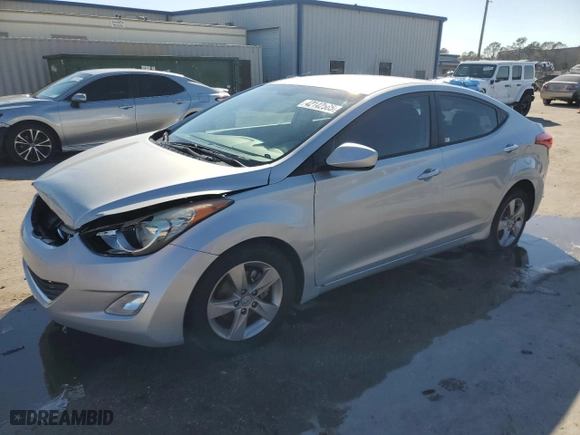 2012 Hyundai Elantra GLS PZEV with VIN 5NPDH4AE4CH127224, listed as a Copart auction lot 42142505 with 149,799 mi miles and Salvage Title. Bid and sale history available at carsss.com. Image 1.