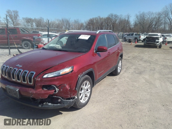 2014 Jeep Cherokee Latitude with VIN 1C4PJMCS7EW229179, listed as a IAAI auction lot 41793922 with 137,042 mi miles. Bid and sale history available at carsss.com. Image 2.