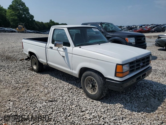1992 Ford Ranger with VIN 1FTCR10A2NUB87548, listed as a Copart auction lot 60536035 with 1,884 mi miles and Salvage title. Bid and sale history available at DreamBid. Image 4.