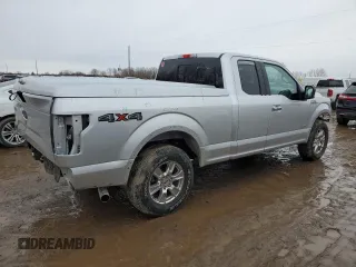 2017 Ford F-150 XL with VIN 1FTEX1EP4HFB65507, listed as a Copart auction lot 46574405 with 21,992 mi miles and Clean Title. Bid and sale history available at carsss.com. Image 3.
