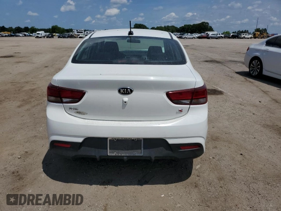 2020 Kia Rio LX with VIN 3KPA24AD2LE278191, listed as a Copart auction lot 52520744 with 78,435 mi miles and Salvage Title. Bid and sale history available at carsss.com. Image 6.