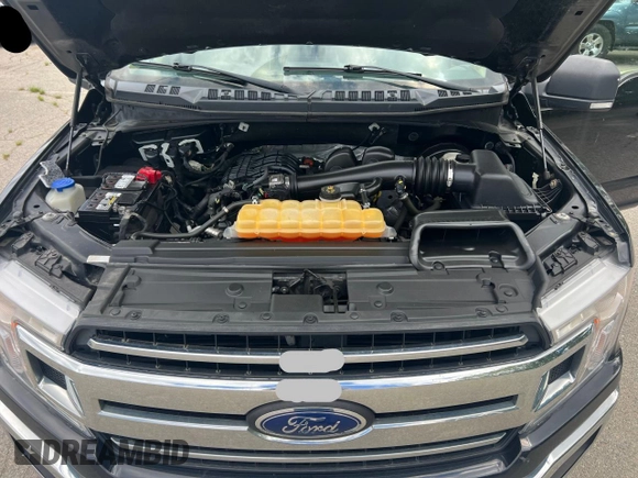 2018 Ford F-150 XL z VIN 1FTEX1CB0JKF17440, wystawiony jako Copart lot #57720105 z przebiegiem 168 009 mil mil oraz Czysty tytuł • Clean title. Historia ofert i sprzedaży dostępna na DreamBid. Obrazek 7.