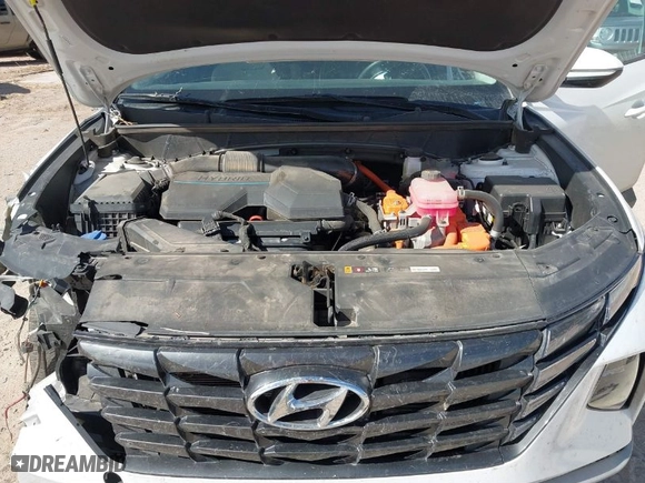 2022 Hyundai Tucson Hybrid SEL Convenience with VIN KM8JFCA1XNU034258, listed as a IAAI auction lot 41577068 with 67,219 mi miles. Bid and sale history available at carsss.com. Image 10.