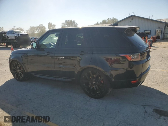 2021 Land Rover Range Rover Sport HSE Dynamic with VIN SALWR2SE3MA755737, listed as a Copart auction lot 73648274 with 45,403 mi miles and Salvage Title. Bid and sale history available at carsss.com. Image 2.