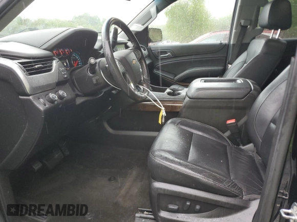 2018 Chevrolet Suburban LT with VIN 1GNSKHKC6JR130670, listed as a Copart auction lot 55339695 with 98,180 mi miles and Salvage Title. Bid and sale history available at DreamBid. Image 7.
