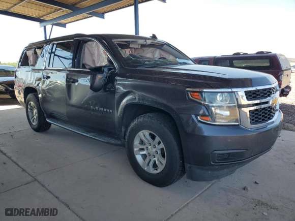 2018 Chevrolet Suburban LS with VIN 1GNSCGKC9JR384123, listed as a Copart auction lot 70710604 with 209,443 mi miles and Salvage Title. Bid and sale history available at carsss.com. Image 4.