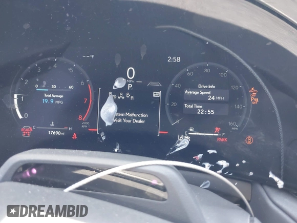 2024 Lexus TX 350 with VIN 5TDAAAA68RS010635, listed as a IAAI auction lot 42386921 with 17,690 mi miles and . Bid and sale history available at DreamBid. Image 7.