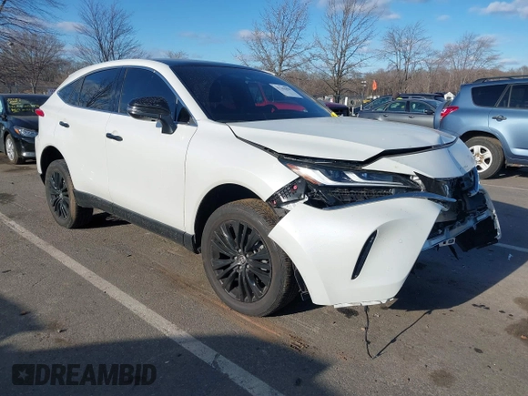 2024 Toyota Venza LE with VIN JTEAAAAH2RJ158676, listed as a IAAI auction lot 41342850 with 11,429 mi miles and . Bid and sale history available at DreamBid. Image 1.