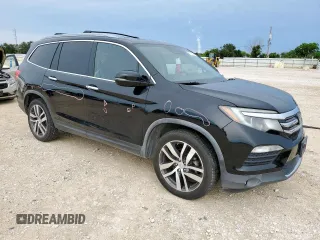 2017 Honda Pilot Elite with VIN 5FNYF6H0XHB047297, listed as a Copart auction lot 60731495 with 158,341 mi miles and Salvage title. Bid and sale history available at DreamBid. Image 4.