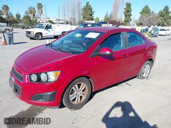 2013 Chevrolet Sonic LT with VIN 1G1JC5SB2D4115715, listed as a IAAI auction lot 41870815 with 137,786 mi miles and . Bid and sale history available at DreamBid. Image 2.