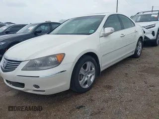 2008 Acura RL Tech Pkg with VIN JH4KB16658C000637, listed as a IAAI auction lot 42094677 with 1 mi miles. Bid and sale history available at carsss.com. Image 2.
