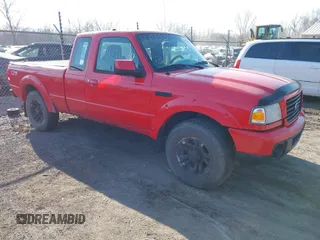 2008 Ford Ranger XLT with VIN 1FTZR45E18PA18888, listed as a IAAI auction lot 41791352 with 258,329 mi miles. Bid and sale history available at carsss.com. Image 1.