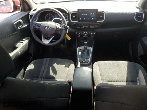 2022 Hyundai Venue SEL с VIN KMHRC8A30NU197849, выставлен на аукционе Copart как лот 56458475 с пробегом 45 236 миль миль и Списание • Salvage title. История ставок и продаж доступна на DreamBid. Изображение 8.