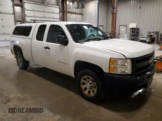 2011 Chevrolet Silverado 1500 Work Truck with VIN 1GCRKPE3XBZ443364, listed as a Copart auction lot 50638575 with 201,018 mi miles and Clean Title. Bid and sale history available at DreamBid. Image 4.