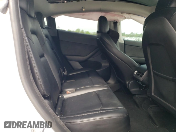 2023 Tesla Model Y Long Range with VIN 7SAYGDEE3PF614078, listed as a Copart auction lot 54539645 with 39,194 mi miles and Salvage Title. Bid and sale history available at DreamBid. Image 11.