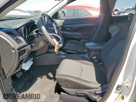2021 Mitsubishi Outlander ES with VIN JA4APUAU5MU014560, listed as a Copart auction lot 55148675 with 54,469 mi miles and Salvage title. Bid and sale history available at DreamBid. Image 7.