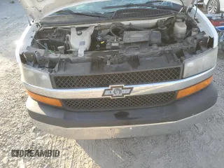 2014 Chevrolet Express Passenger LT with VIN 1GAZG1FGXE1187397, listed as a Copart auction lot 43209785 with 168,614 mi miles and Salvage title. Bid and sale history available at DreamBid. Image 14.