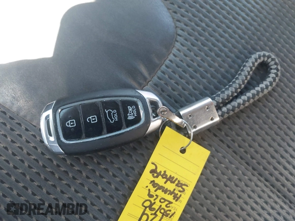 2019 Hyundai Santa Fe SEL with VIN 5NMS33AD7KH113627, listed as a IAAI auction lot 41857170 with 75,813 mi miles and . Bid and sale history available at DreamBid. Image 11.