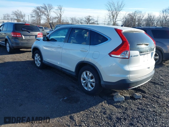 2014 Honda CR-V EX with VIN 5J6RM4H5XEL118320, listed as a IAAI auction lot 41596175 with 95,501 mi miles. Bid and sale history available at carsss.com. Image 3.