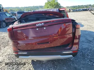 2023 Kia Carnival LX with VIN KNDNB4H33P6269414, listed as a Copart auction lot 58892874 with 20,652 mi miles and Salvage Title. Bid and sale history available at carsss.com. Image 6.