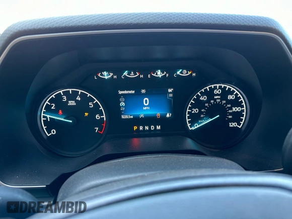 2023 Ford F-150 XL with VIN 1FTEW1EP1PFA41180, listed as a Copart auction lot 53303335 with 11,220 mi miles and Salvage Title. Bid and sale history available at carsss.com. Image 7.