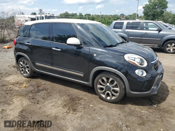 2016 FIAT 500L Trekking z VIN ZFBCFADH0GZ037544, wystawiony jako Copart lot #61364205 z przebiegiem 85 729 mil mil oraz Szkoda całkowita • Salvage title. Historia ofert i sprzedaży dostępna na DreamBid. Obrazek 4.
