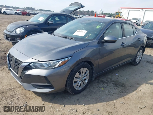 2020 Nissan Sentra S with VIN 3N1AB8BV5LY292473, listed as a IAAI auction lot 41666050 with 132,026 mi miles. Bid and sale history available at carsss.com. Image 18.